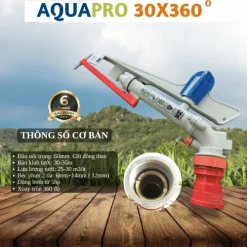 Béc Tưới Aquapro 30X 360 độ