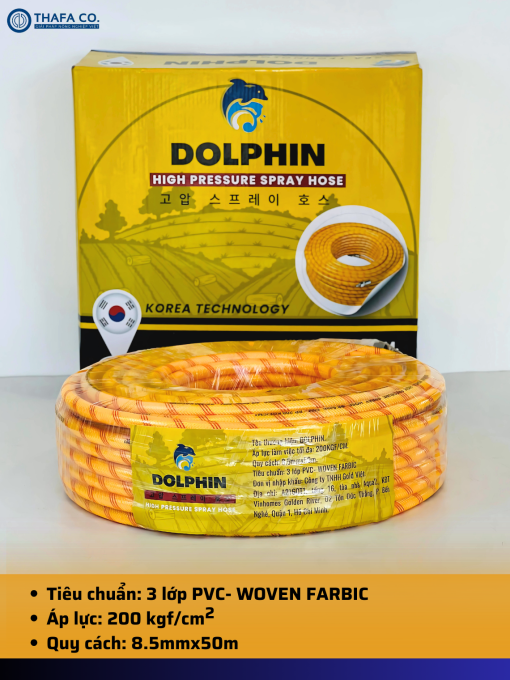 Dây xịt áp lực cao Dolphin