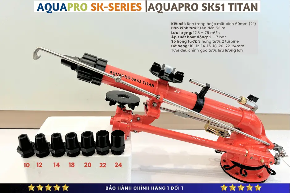 Béc Tưới Aquapro SK51 Titan