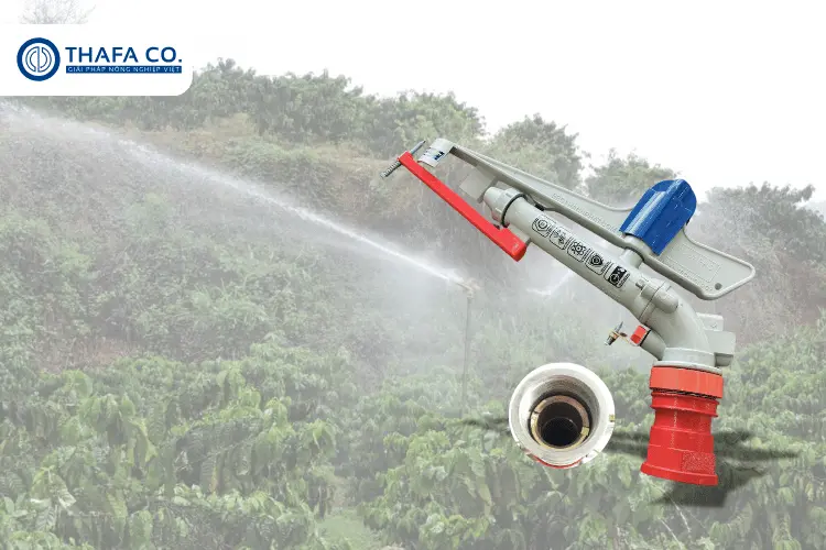 Các Dòng Béc Tưới Bán Kính 25m Tốt Nhất Và Chính Hãng Thafaco 4 Béc tưới bán kính 25m Aquapro 30X 360