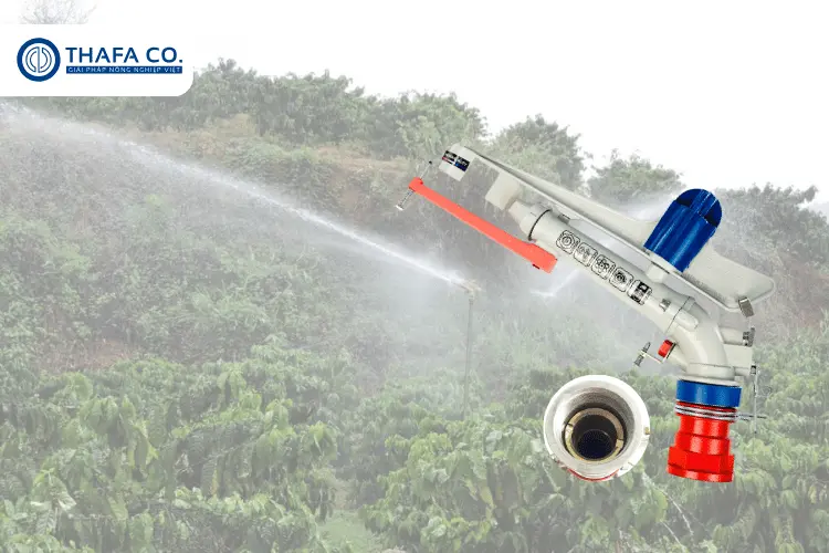 Các Dòng Béc Tưới Bán Kính 25m Tốt Nhất Và Chính Hãng Thafaco 3 Béc tưới bán kinh 25m Aquapro 30X