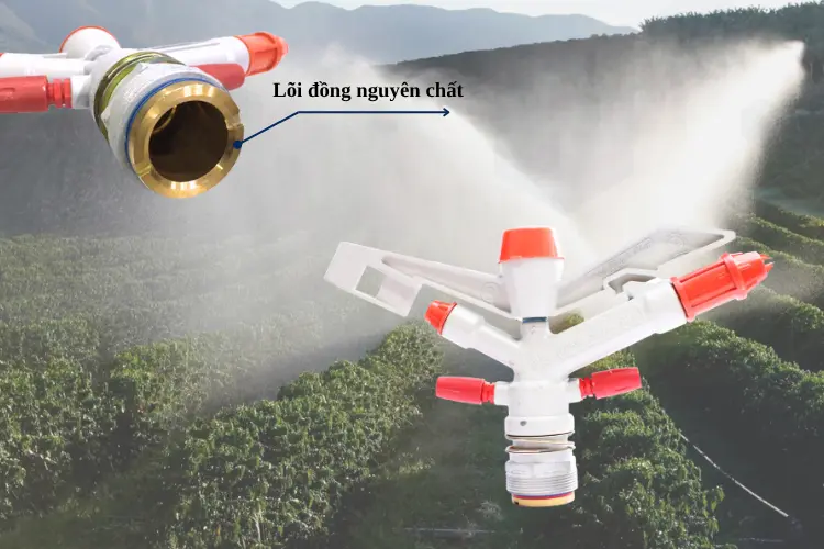 Béc tưới cánh đập 4 tia TP 02X