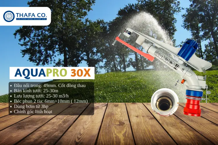 Béc tưới cây 360 độ Aquapro 30X