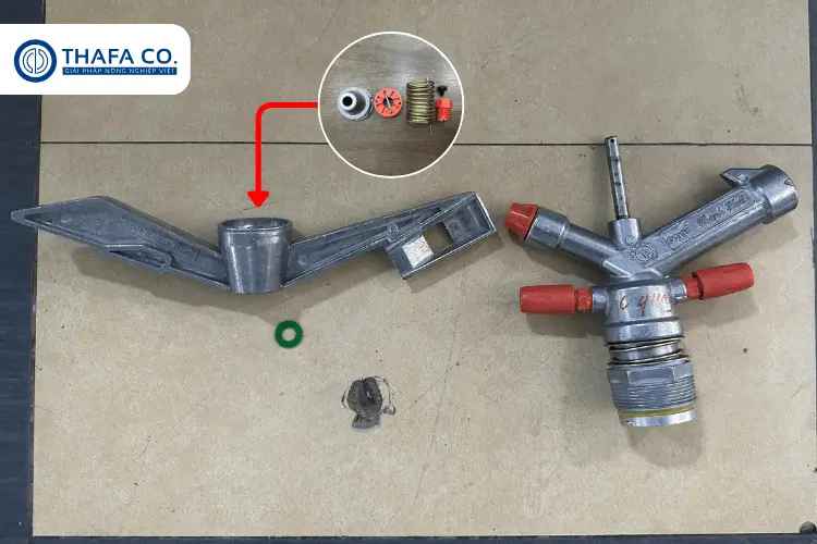 Cách vệ sinh béc cánh đập