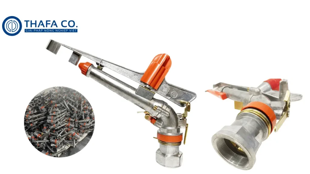Béc Tưới TP 08X - Dòng Béc Thành Phát Phun Xa Có Chỉnh Góc 1 Béc tưới TP 08X Thành Phát