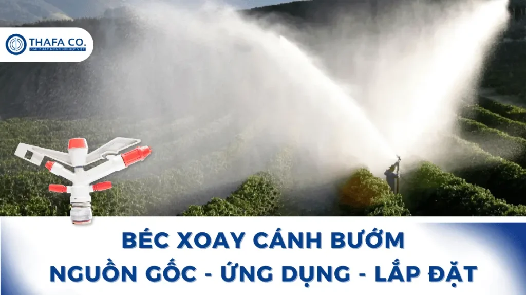 Béc Xoay Cánh Bướm Thương Hiệu Thành Phát 1 Béc xoay cánh bướm thương hiệu Thành Phát