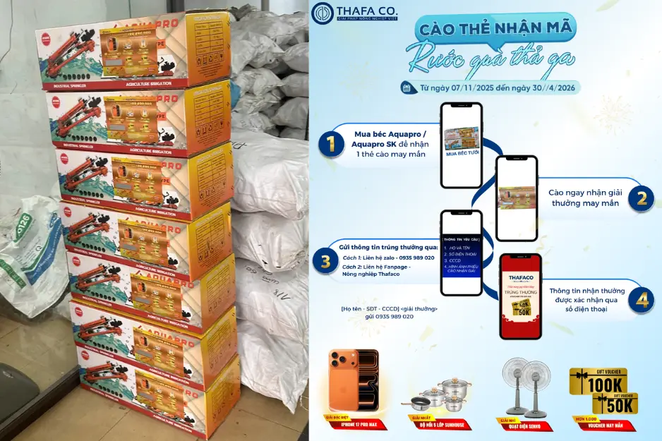 Chương Trình Thẻ Cào Trúng Thường Aquapro 2026